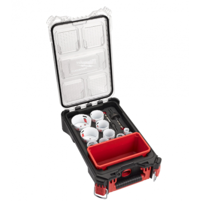 MILWAUKEE HOLE DOZER PACKOUT 12PC KIT