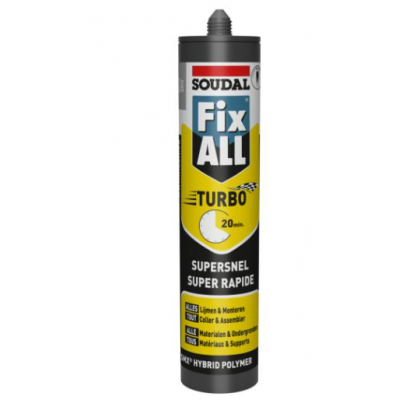 SOUDAL FIX-ALL TURBO GRIJS 290ML