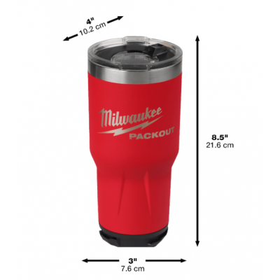 MILWAUKEE PACKOUT THERMOSBEKER 887ML.
