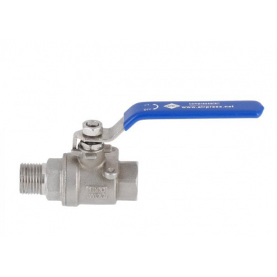 AIRPRESS Robinet à bille 1/2"