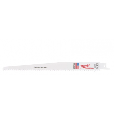 MILWAUKEE RECIPROZAAGBLAD HOUT 230MM 5X