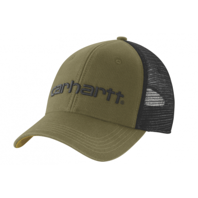 CARHARTT CANVAS CAP AH1195 DARK GREEN