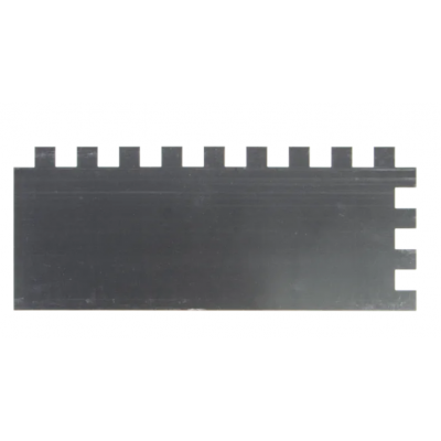 RUBI Peigne inox 28cm 12x12mm