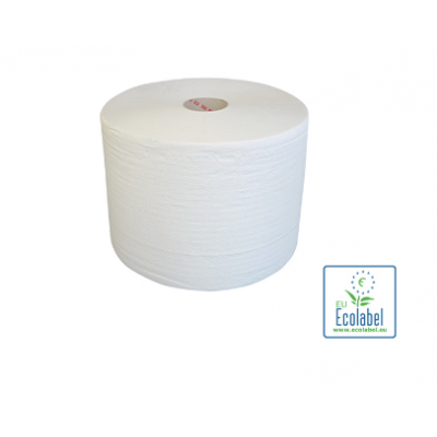 Rouleau de papier toilette blanc 23CM 360M 2plis