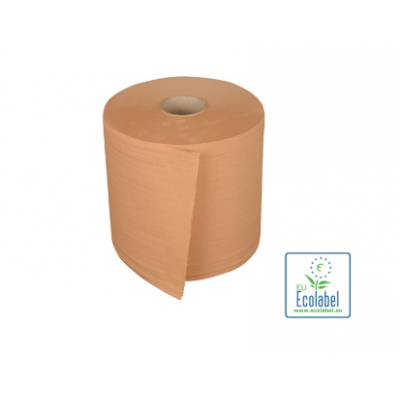HANDDOEKPAPIER BRUIN 23CM 275M 2LAGEN