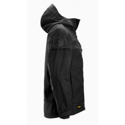 SNICKERS JAS 1226 SOFTSHELL ZWART XL