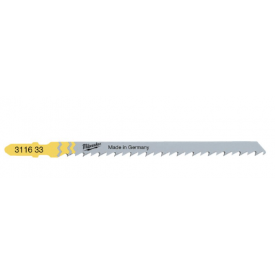 MILWAUKEE WIPZAAGBLAD T344D HOUT 5ST.