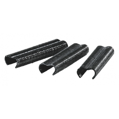 RAPID Agrafes grillage plastifiées noir VR22 1600pcs