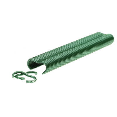 RAPID Agrafes grillage plastifiées vert VR22 1600pcs