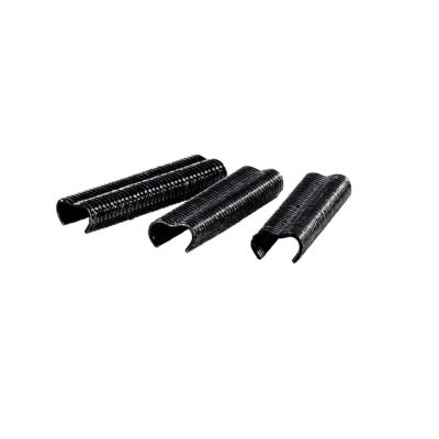 RAPID Agrafes grillage plastifiées noir VR22 215pcs
