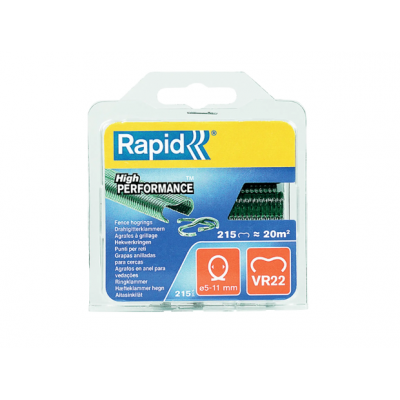 RAPID DRAADCLIPSEN VR22 GROEN 215ST.