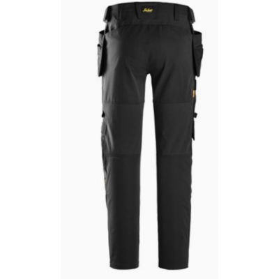 SNICKERS WERKBROEK 6218 STRETCH ZWART 52