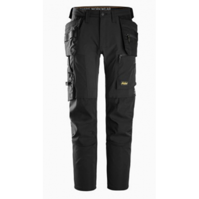 SNICKERS WERKBROEK 6218 STRETCH ZWART 48