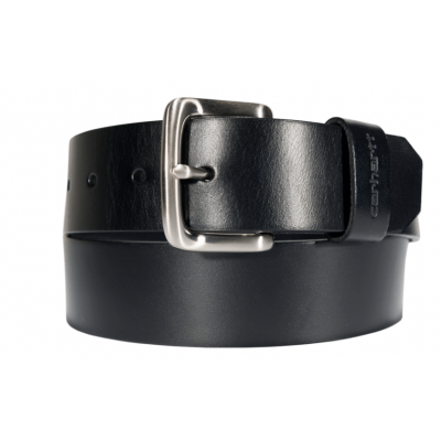 CARHARTT LEATHER BELT BLACK W44