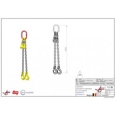 HIJSKETTING + WARTERH. 2-SPRONG 2M.