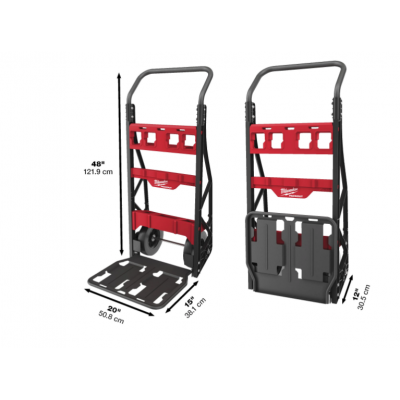 MILWAUKEE PACKOUT STEEKWAGEN 2 WIELEN