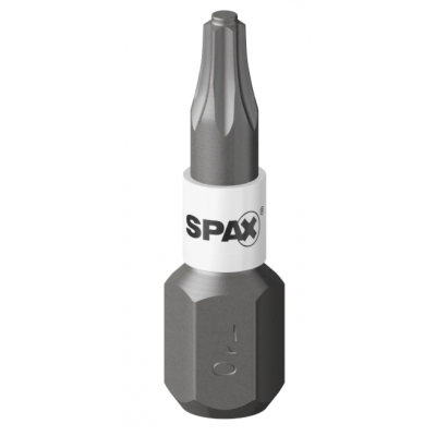 SPAX BITS TORX+RONDING T10 25MM