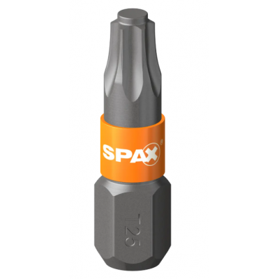 SPAX BITS TORX+RONDING T25 25MM