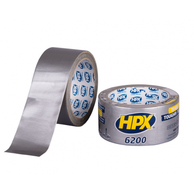 HPX DUCT TAPE 6200 ZILVER 48MMX25M