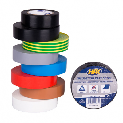 HPX ISOLATIETAPE 52100 19MMX20M WIT