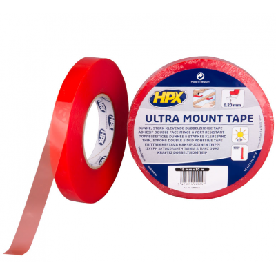 HPX MONTAGETAPE DUBBELZIJDIG 19MMX50M