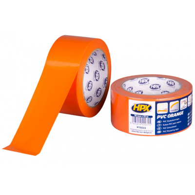 HPX BESCHERMINGSTAPE PVC ORANJE 50MMX33M