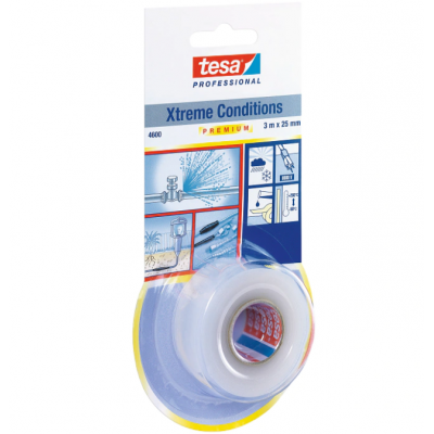 TESA SILICONENTAPE TRANSPARANT 25MMX3M