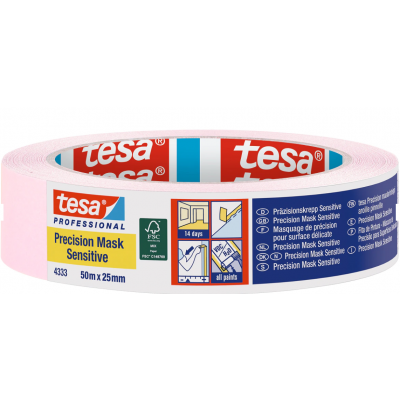 TESA MASKING TAPE 4333 ROZE 25MMX50M