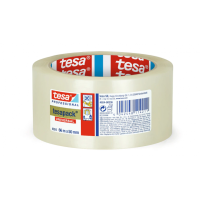 TESA VERPAKKINGSTAPE 4024 TRANS 50MMX66M