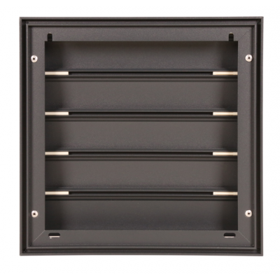 renson Grille De Hotte en Applique ALU 433 210x210mm Sturcture 7016 (Antracite) 