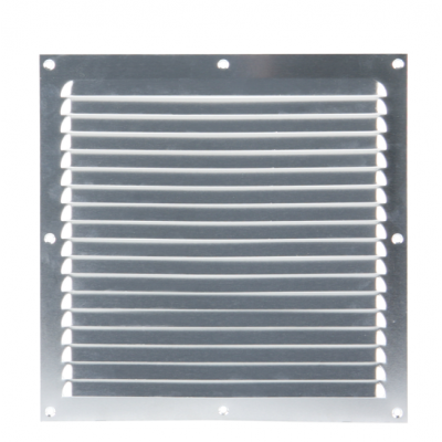 Renson Grille Estampee Alu 436 250x250mm F1   