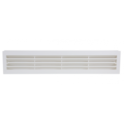 RENSON ROOSTER 761 PVC 450X90MM WIT