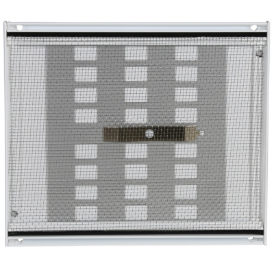 Renson Grille Reglable en Applique ALU 4032 175x150mm BEL 9010 (Blanc)