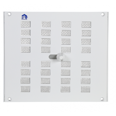 Renson Grille Reglable en Applique ALU 4032 175x150mm BEL 9010 (Blanc)