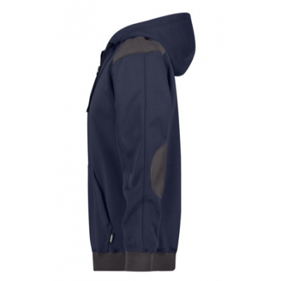 DASSY HOODIE MET KAP INDY BLAUW/GR. M