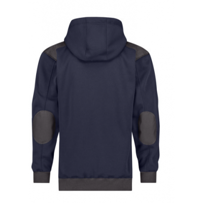 DASSY HOODIE MET KAP INDY BLAUW/GR. L