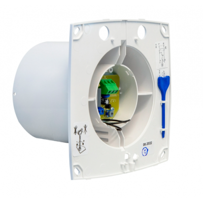RENSON VENTILATOR WAVES GO BODY 100MM MET TIMER