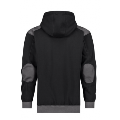 DASSY HOODIE MET KAP INDY ZWART/GR. L