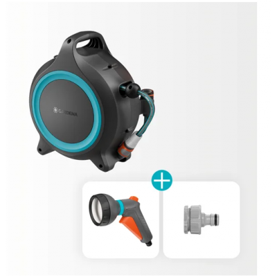 GARDENA Dévidoir portable MoveMatic, Stockage de tuyau
