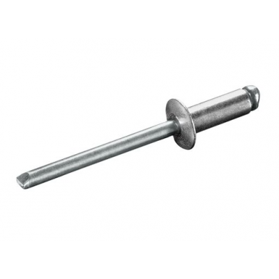 Rivet aveugle ALU/AC Tête plate 4.8X18MM