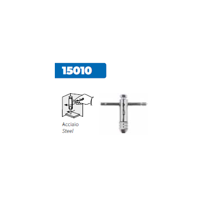 KRINO 15010 Porte-taraud avec cliquet GR1 M3-M10