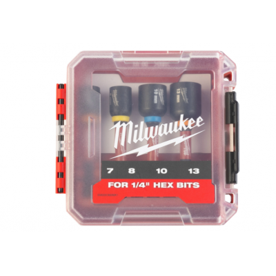 MILWAUKEE DOUILLES SET 4PCS PACKOUT