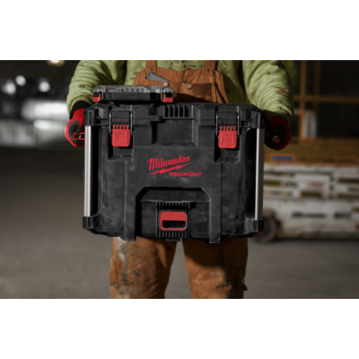 MILWAUKEE PACKOUT XL TOOLBOX + HANDVAT