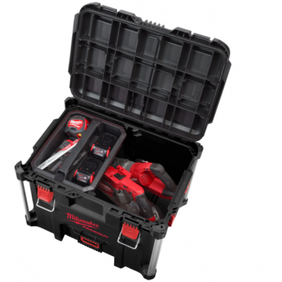 MILWAUKEE PACKOUT XL TOOLBOX + HANDVAT