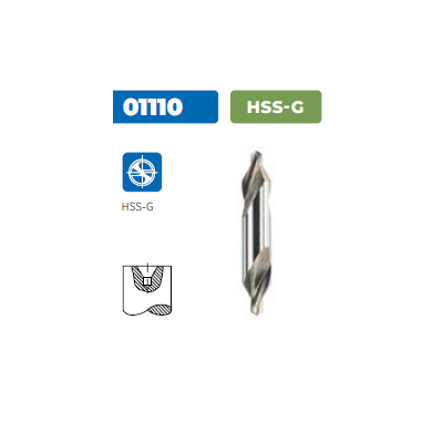 Krino foret à centrer HSS-G 8 × 3.15