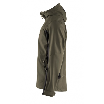 BLAKLADER SOFTSHELL JAS 4753 GROEN S