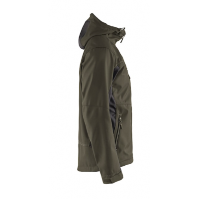 BLAKLADER SOFTSHELL JAS 4753 GROEN L