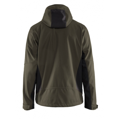 BLAKLADER SOFTSHELL JAS 4753 GROEN M