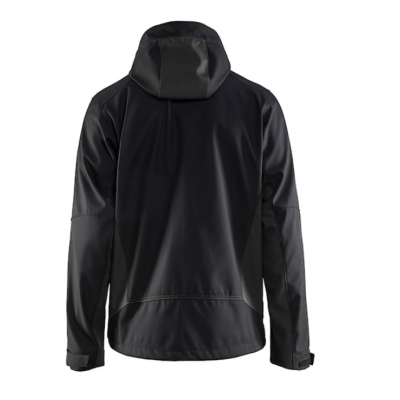 BLAKLADER SOFTSHELL JAS 4753 ZW/GR S
