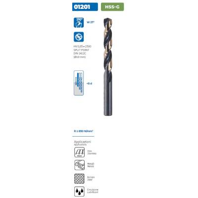 KRINO FORET 01201 HSS-G 9.9MM